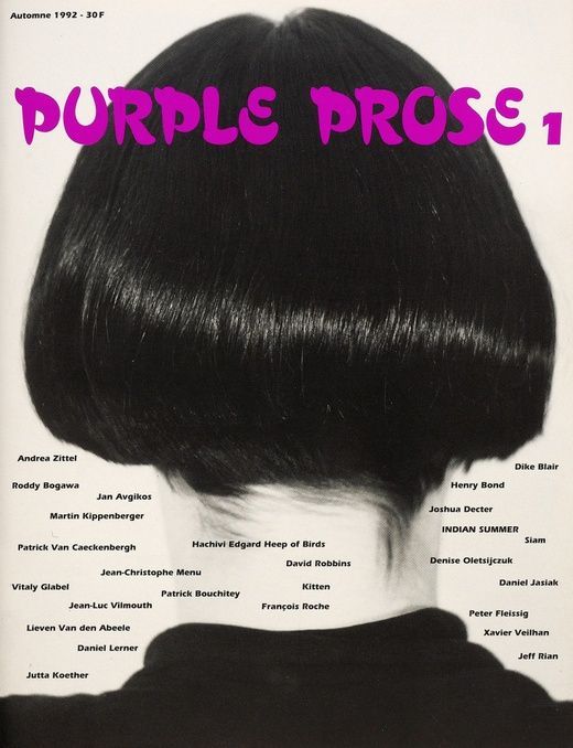 Purple Prose (Purple Magazine) - Issue 1