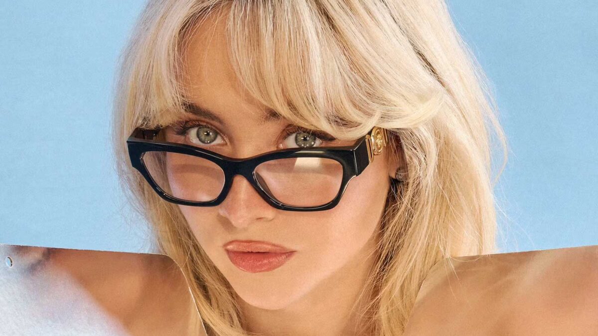 Sabrina Carpenter Stars In Versace S Latest Eyewear Campaign Highxtar