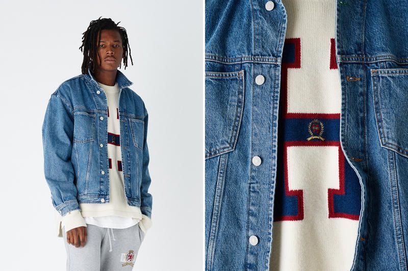 tommy x kith denim jacket