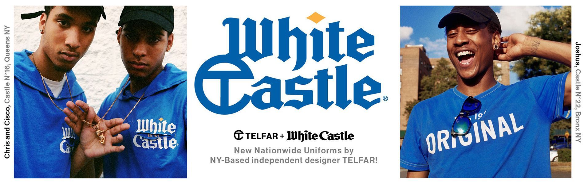 Uniformes White Castle x Telfar