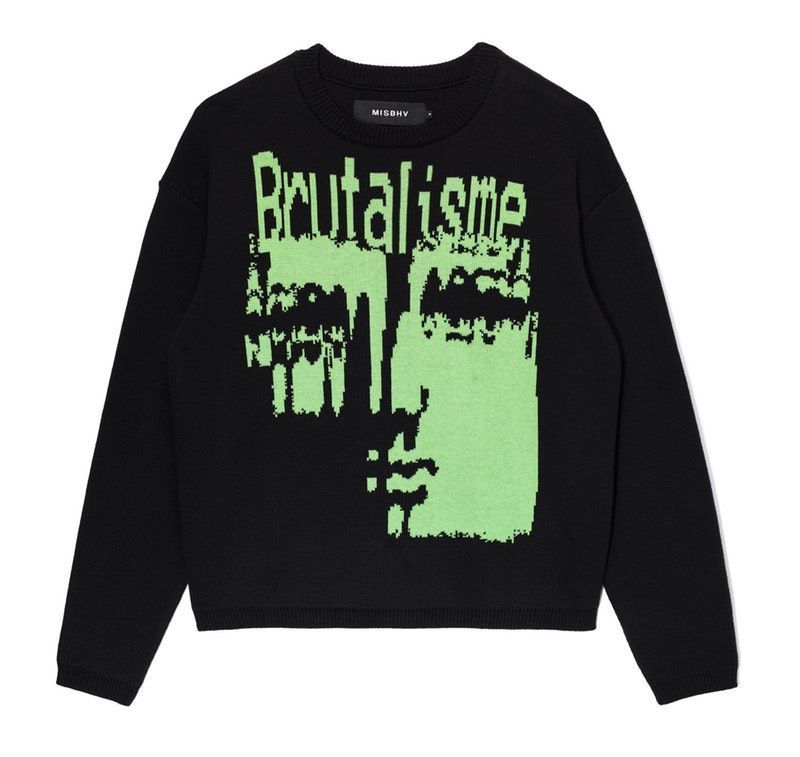 misbhv ミスビヘイブ 18AW BRUTALISME SWEATSHIRT - ニット/セーター