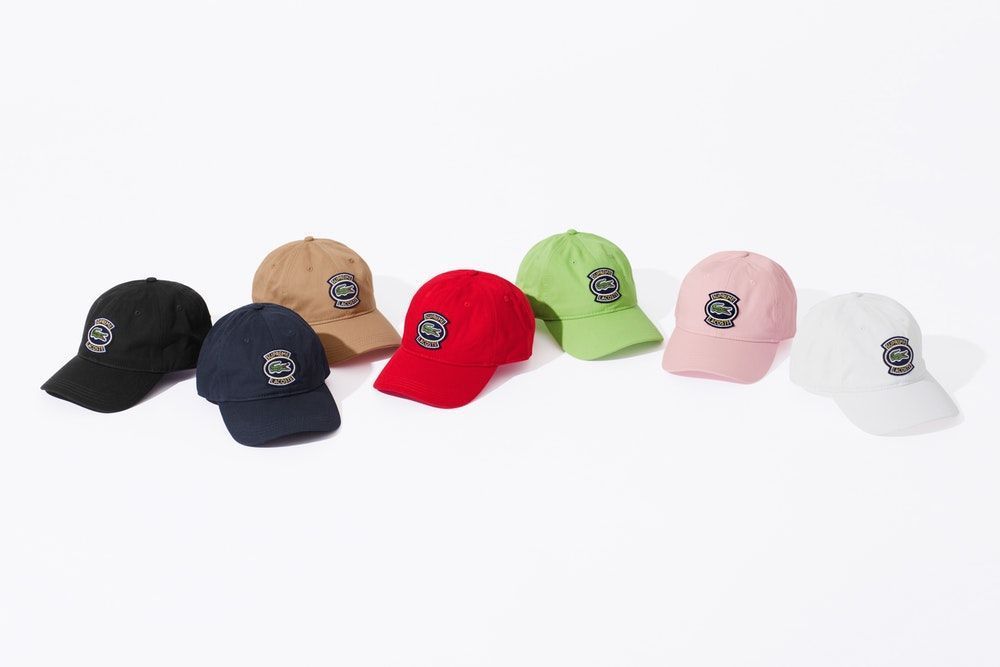 supreme lacoste hat