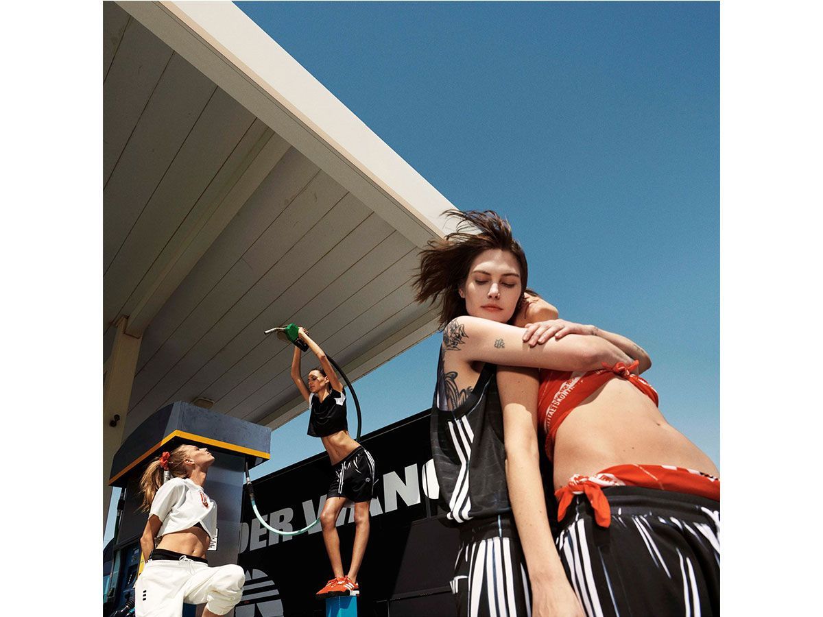 Alexander wang adidas outlet campaign