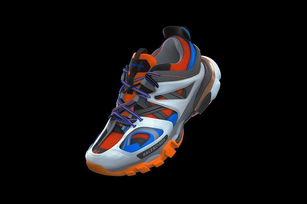 Track Sneaker Orange für Für Sie Balenciaga