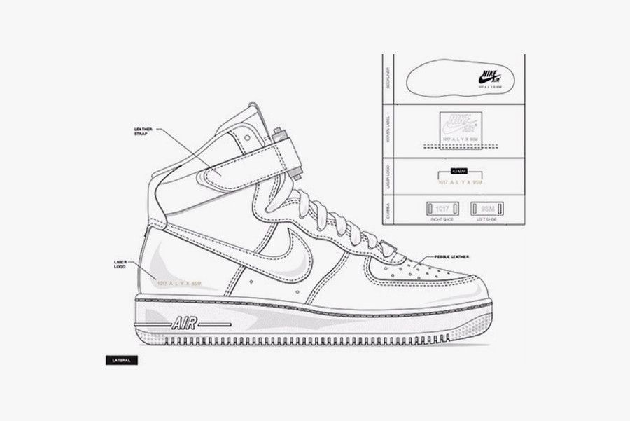 1017 ALYX 9SM x Nike SF-AF1