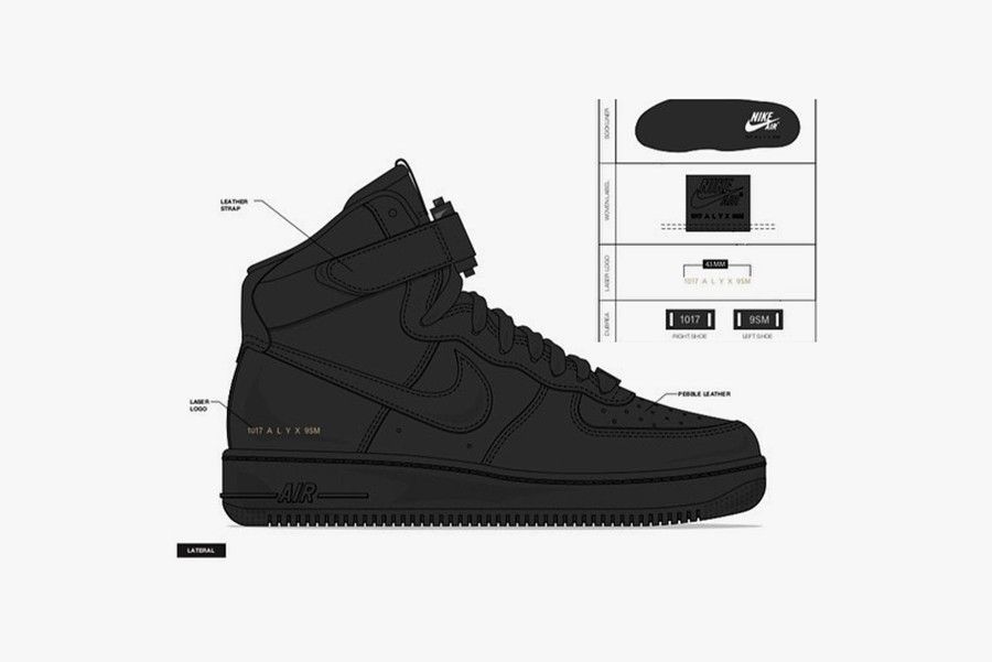 1017 ALYX 9SM x Nike SF-AF1 