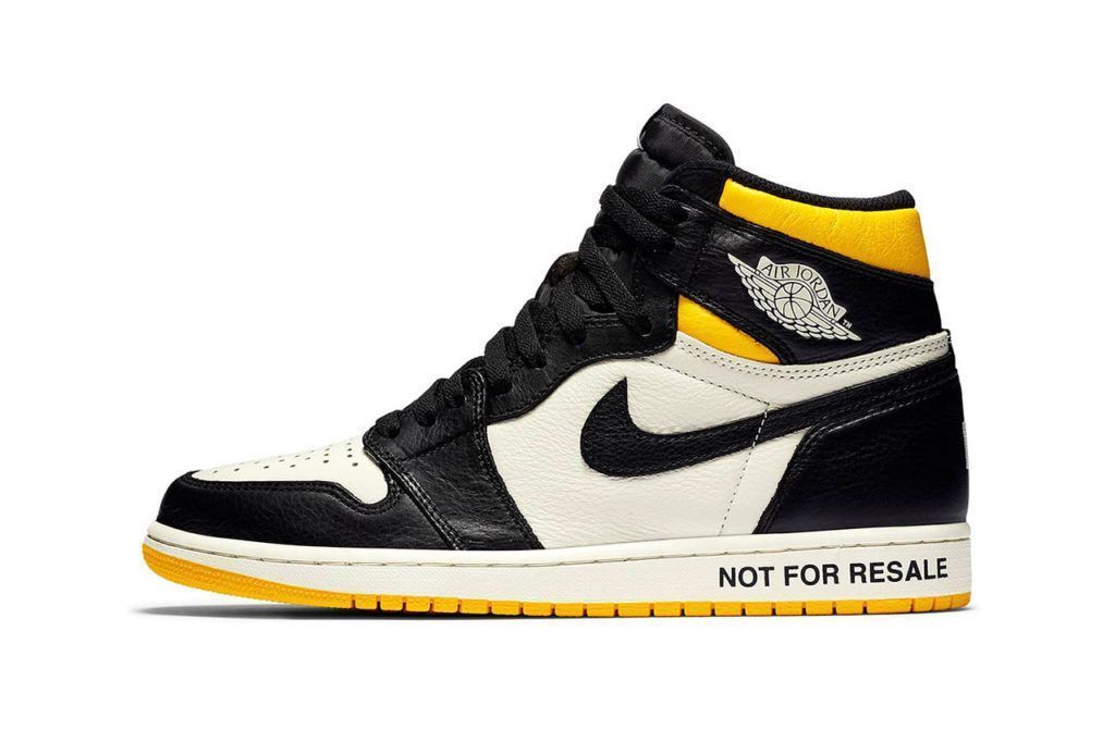 jordan1 not for resale