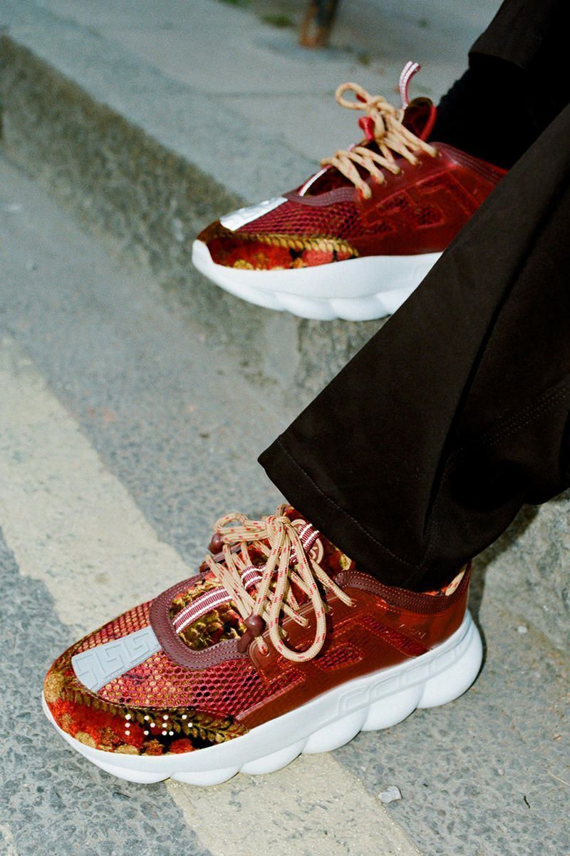 Salehe Bembury Talks Versace Chain Reaction Sneaker