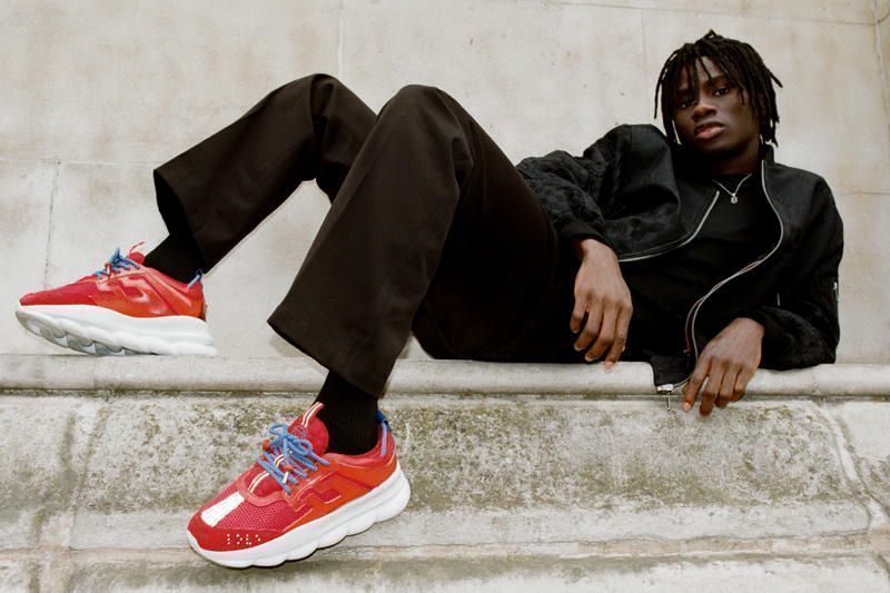 Salehe Bembury Talks Versace Chain Reaction Sneaker