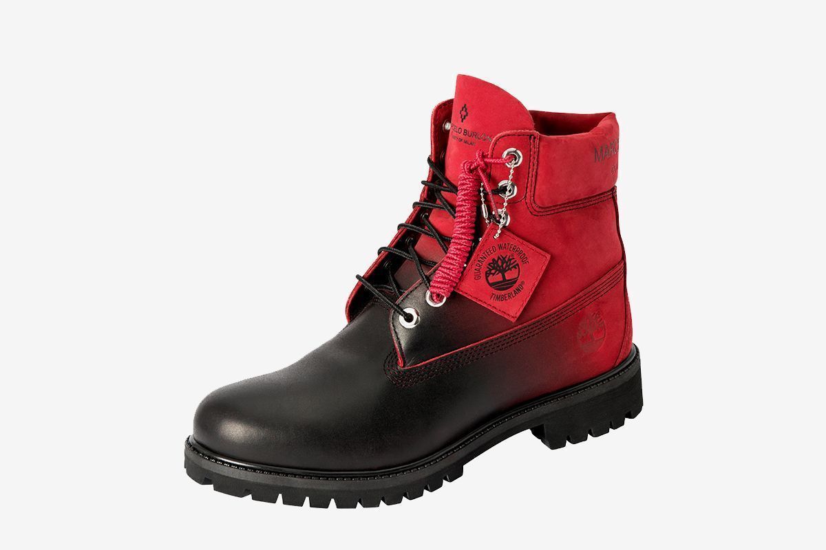 blood red timberlands