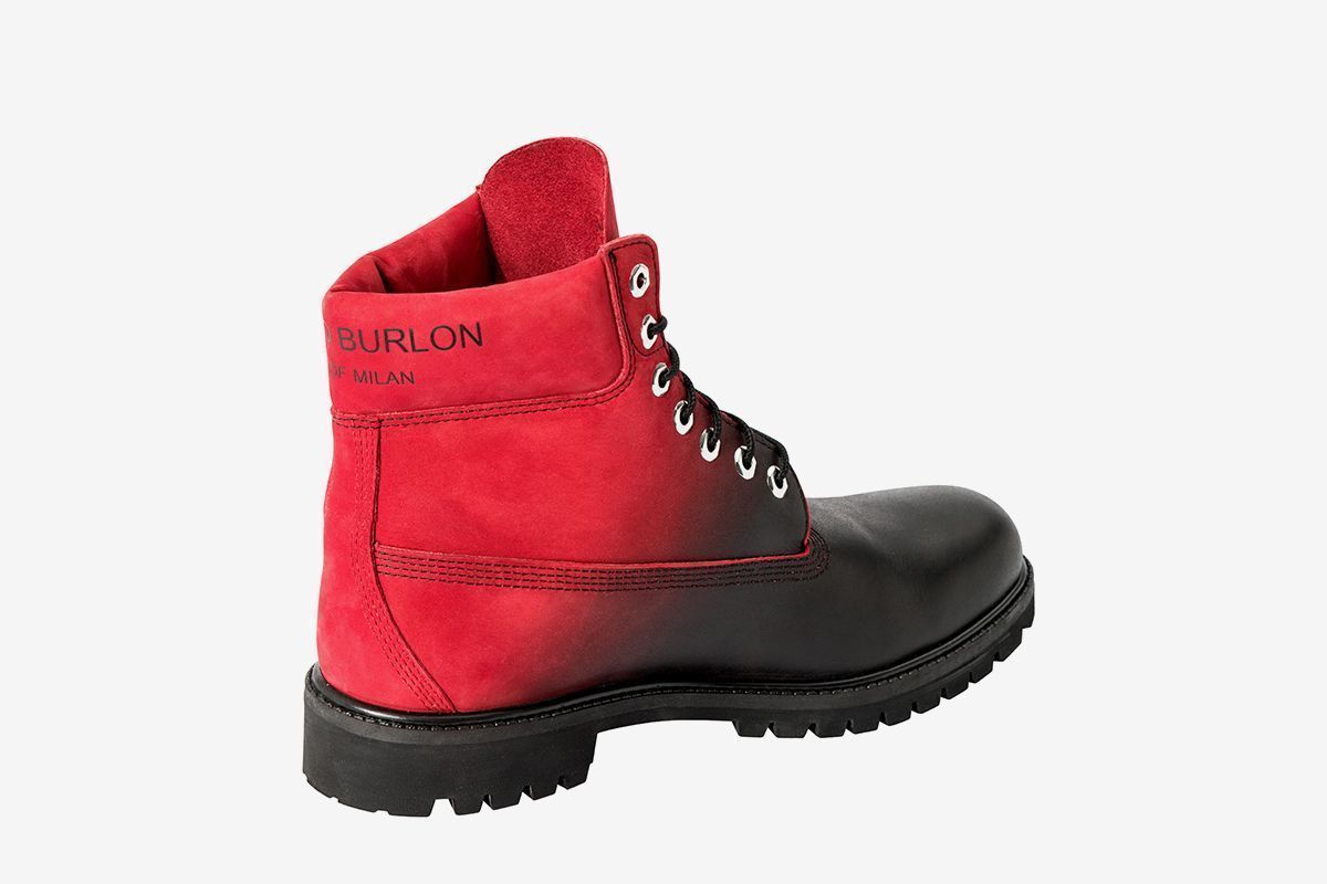 blood red timberlands