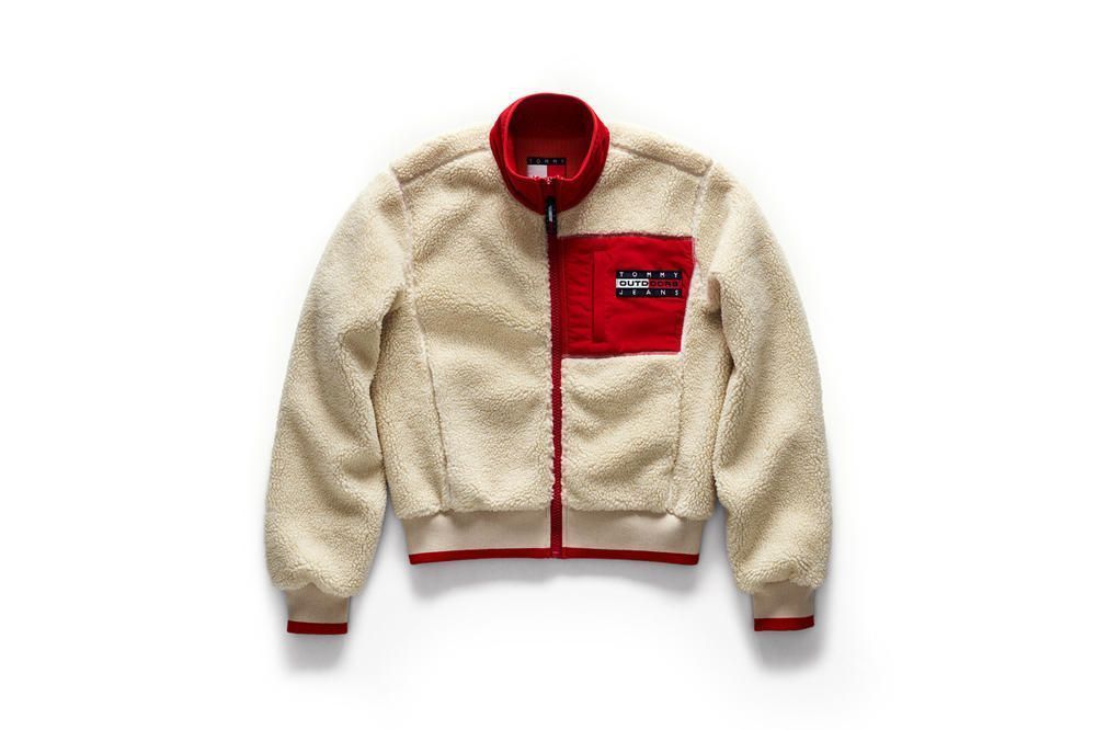 Tommy jeans outdoors store sherpa bomber