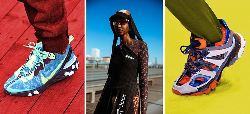 Zapatillas Running, Tendencia en las pasarelas de moda ss19