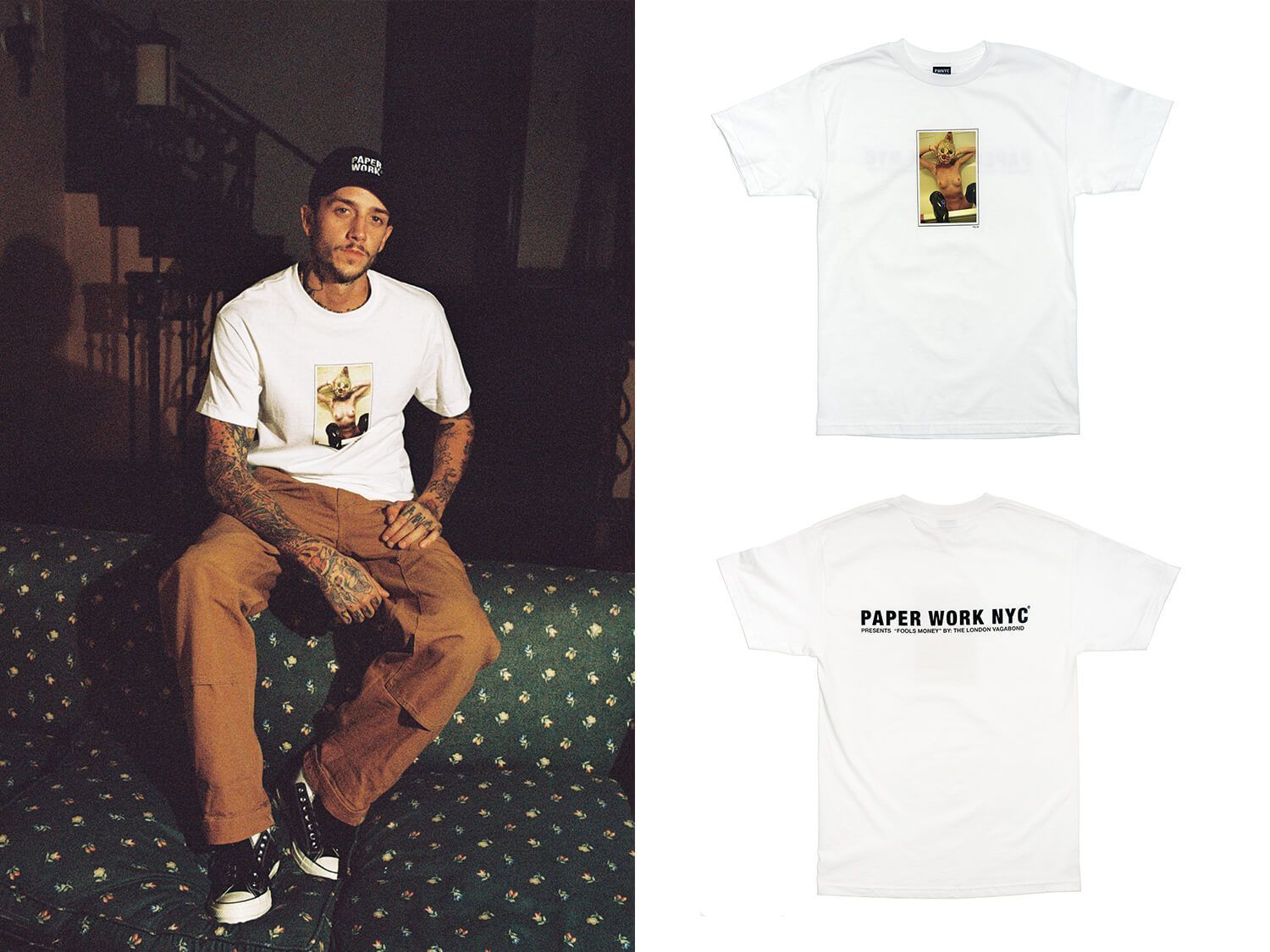 PAPER WORK NYC Tシャツ - トップス