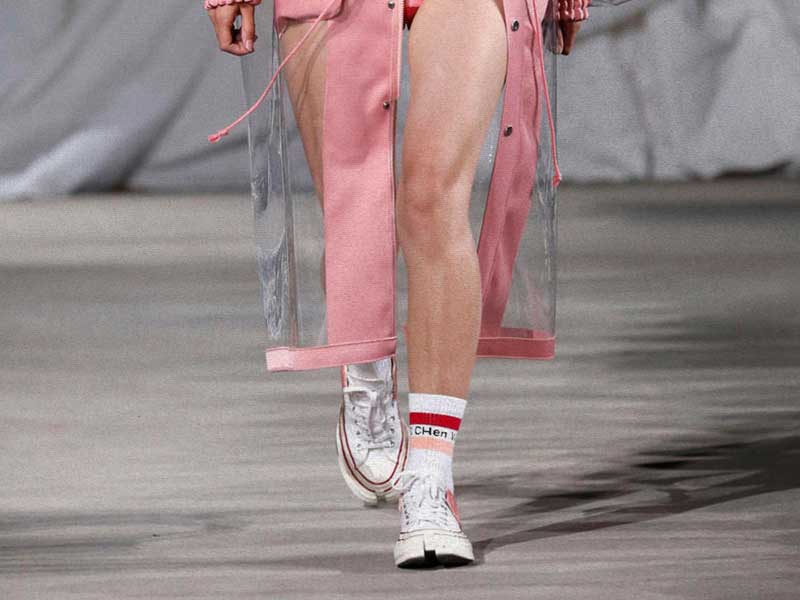 Feng Chen Wang allies with Converse in her SS19