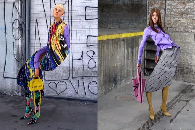 Balenciaga and Demna's psychedelic lookbook - HIGHXTAR.