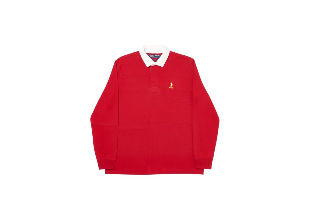 ralph lauren rugby shirt red