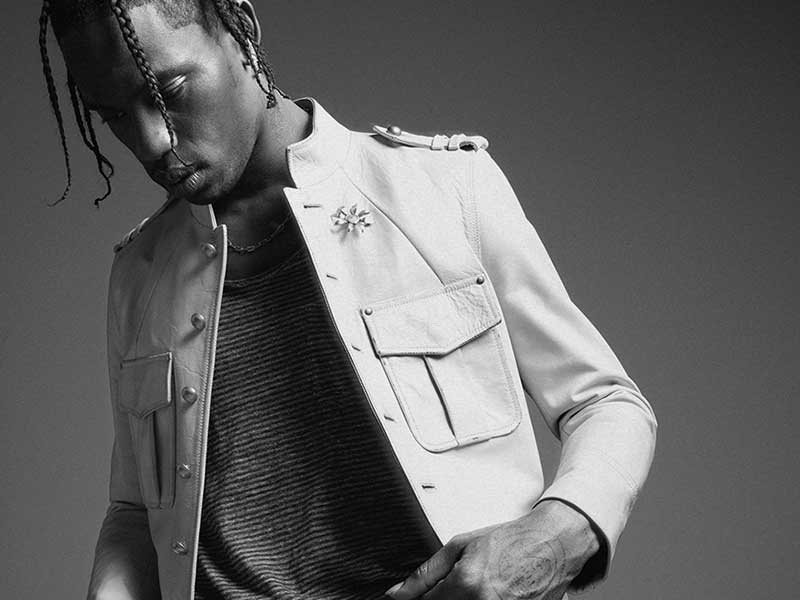 Travis Scott is the new image of YSL