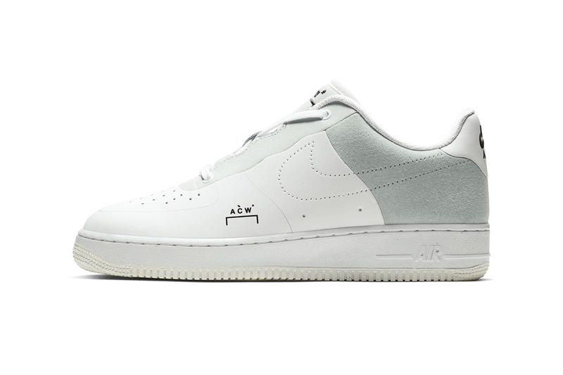 ACW x Nike Air Force 1 en blanco ya es -