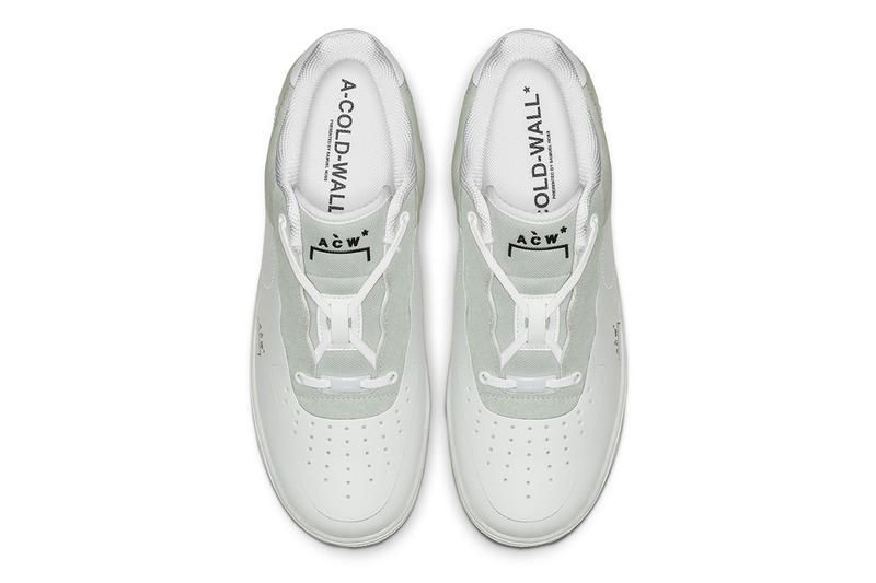 ACW x Nike Air Force 1 en blanco ya es -