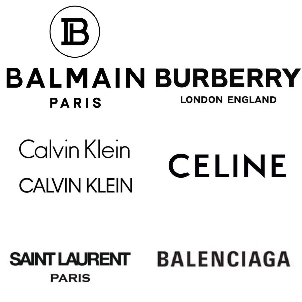 Luxury brands new logos: Mistake or 