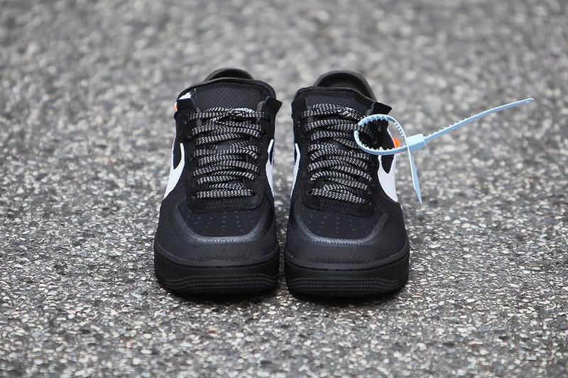 nike air force off black