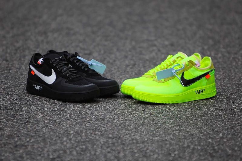 off white x nike af1 volt