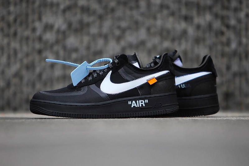 off white air force 1 black for sale