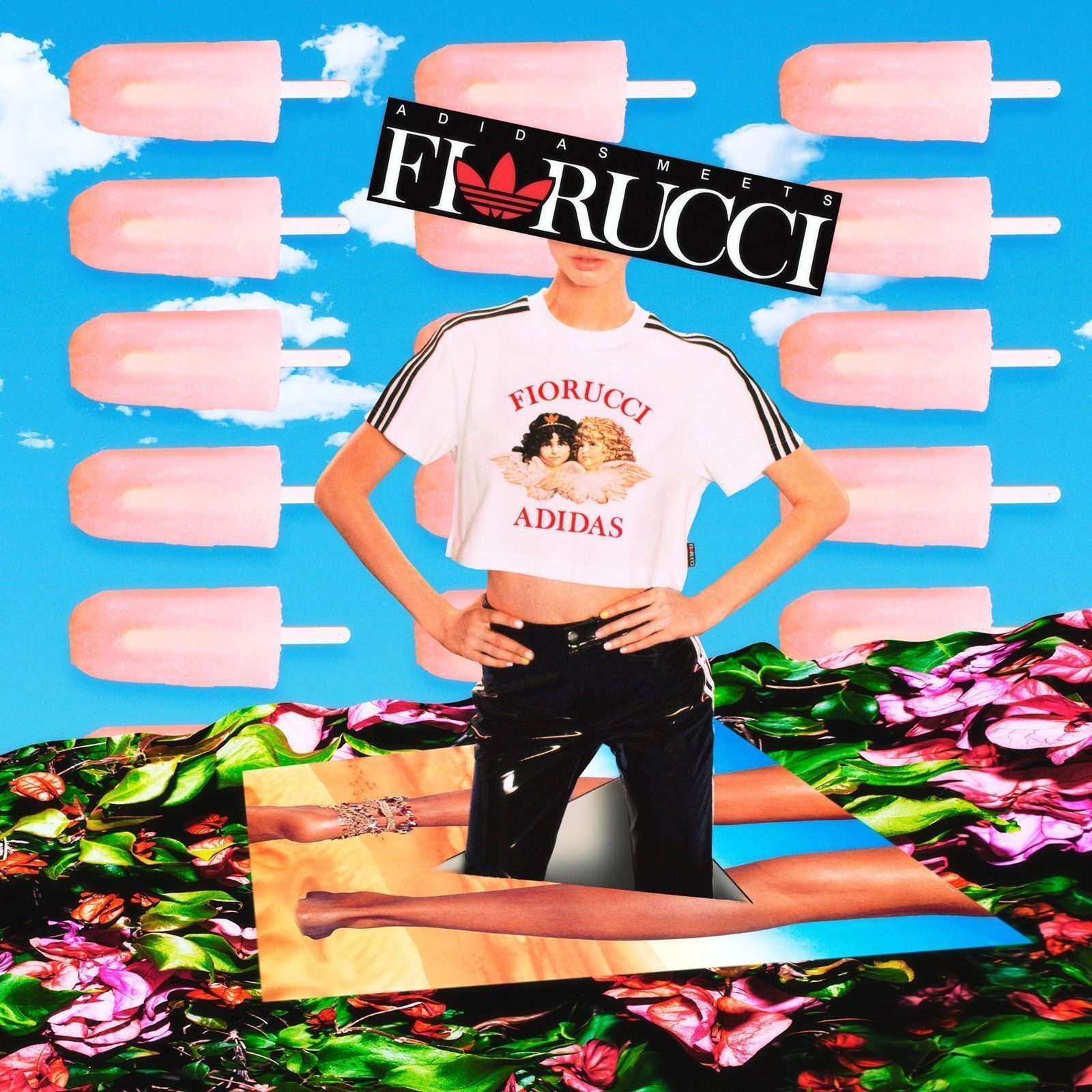 Jeans on sale adidas fiorucci