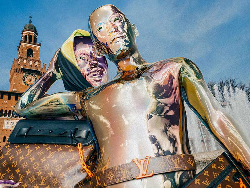 Louis Vuitton SS19 is a humanoid thing