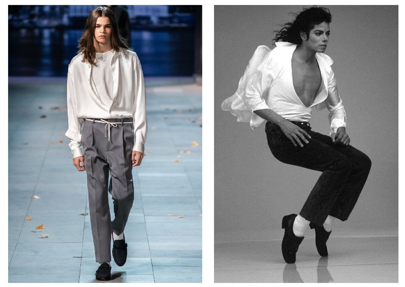 Louis Vuitton: Michael Jackson en 50 sombras del gris