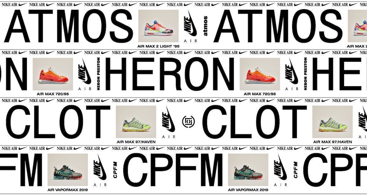 Heron Preston Clot Cactus Plant and ATMOS sign new Nike