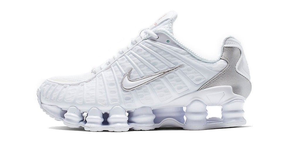 nike shox blanco