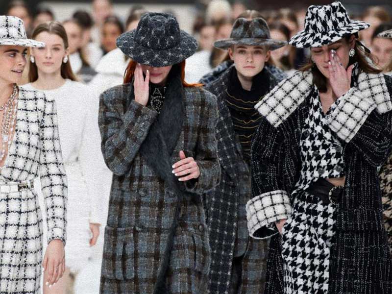 The last Karl Lagerfeld show for Chanel