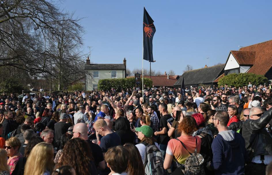 Keith Flint Funeral