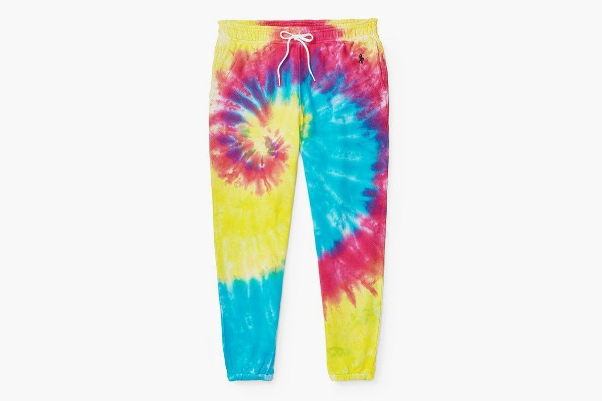 polo tie dye sweatpants