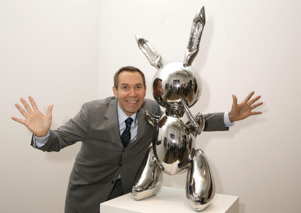 jeff koons rabbit