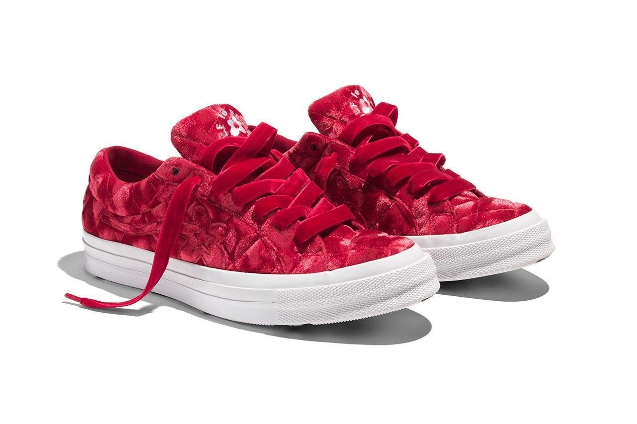 converse golf le fleur red