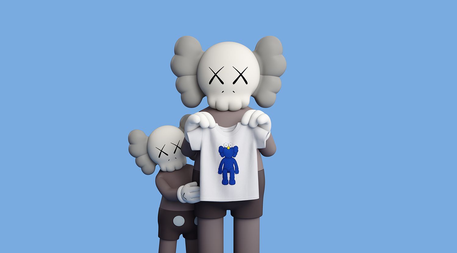 KAWS x Uniqlo Gone Tote Bag Natural - SS19 - US