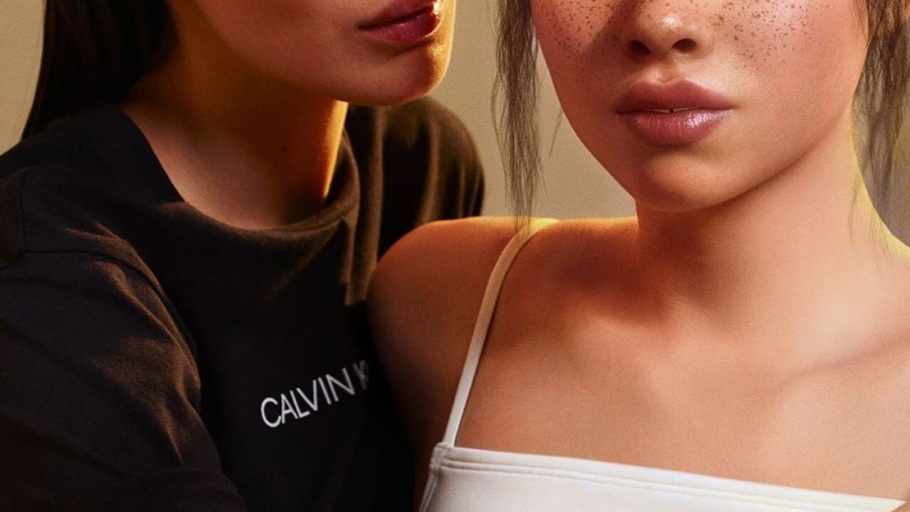 Bella Hadid kiss Lil Miquela for Calvin Klein - HIGHXTAR.