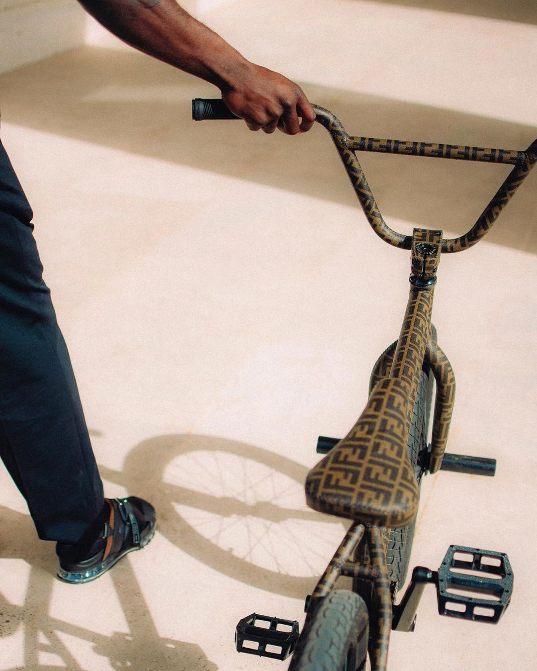 Fendi Designed a Bike with BMX Star Nigel Sylvester – Robb Report