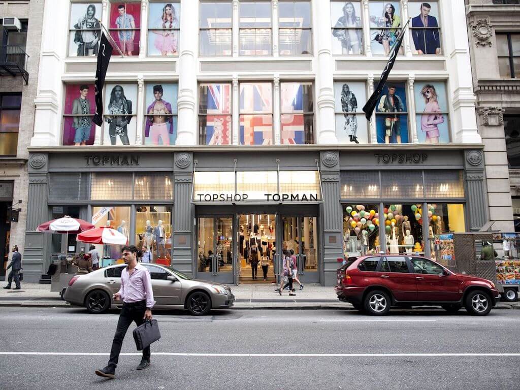 Topshop closes all its stores in USA ...