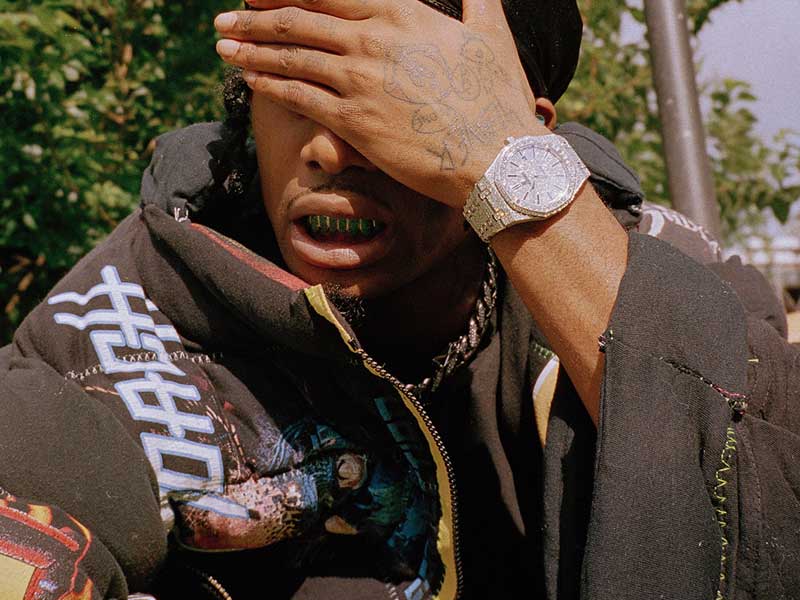 The pics of your favorite rappers are shot by Hajar Benjida