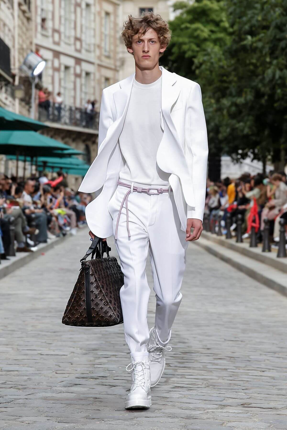 Hector Bellerin Hits the Runway for Virgil Abloh's Louis Vuitton