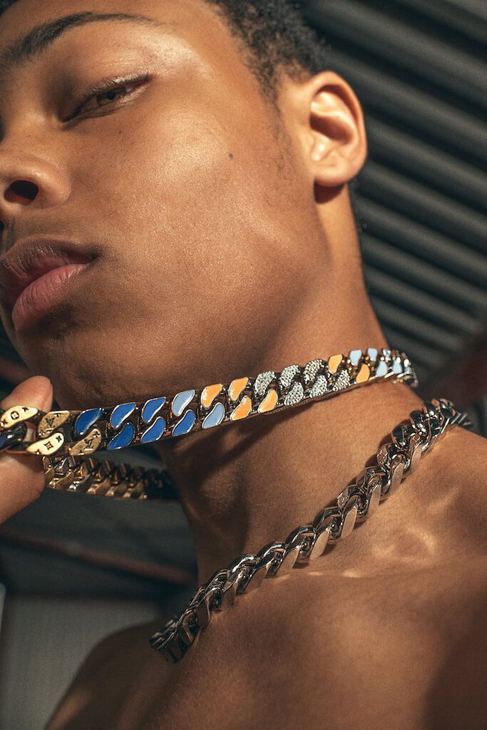 Louis Vuitton debuts The LV Chain men's jewellery collection