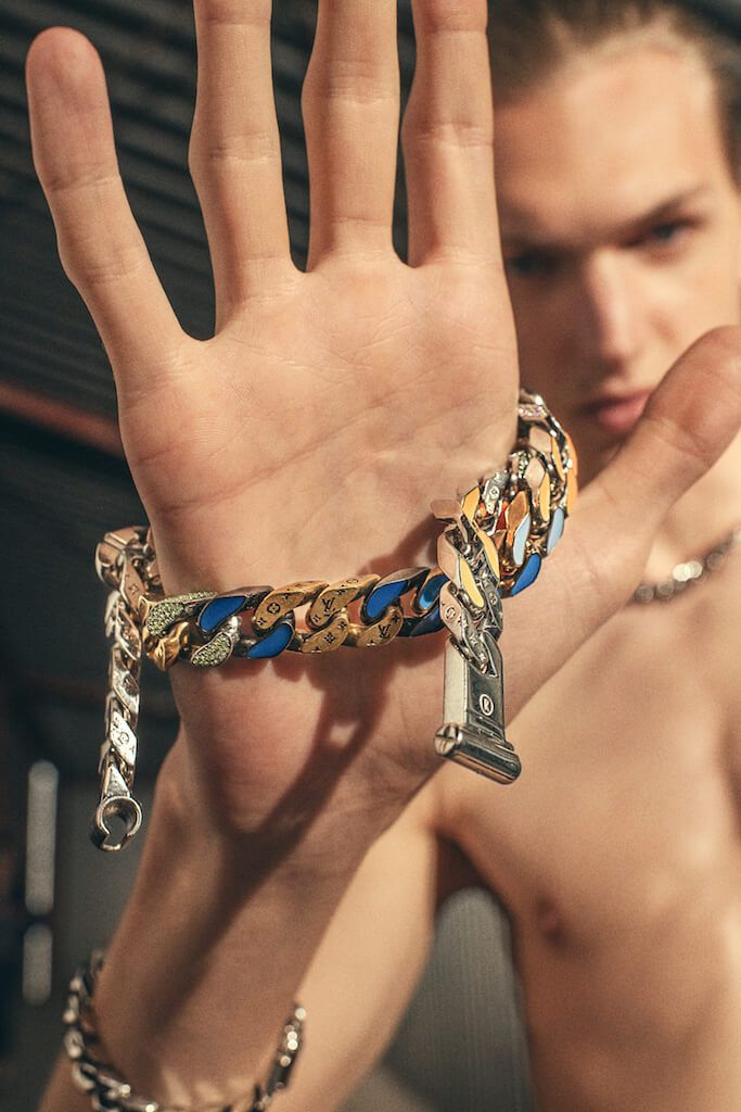 Louis Vuitton SS19 Monogram Bracelet & Necklace, Drops