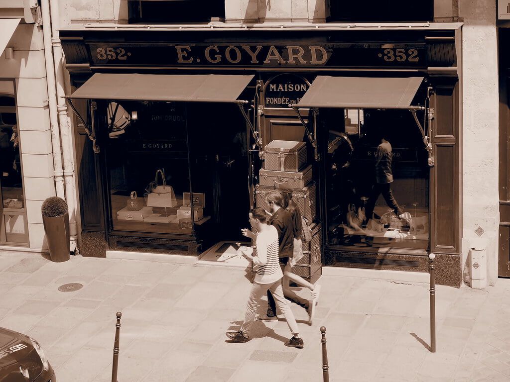 Goyard Store  Goyard, Paris, Maison