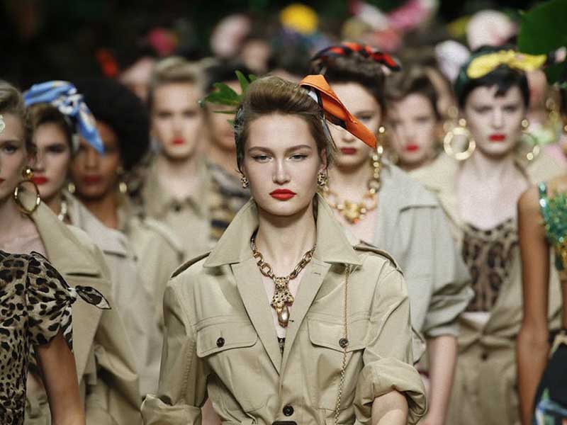 Dolce & Gabbana SS20 plantan una ‘jungla siciliana’ en Milán