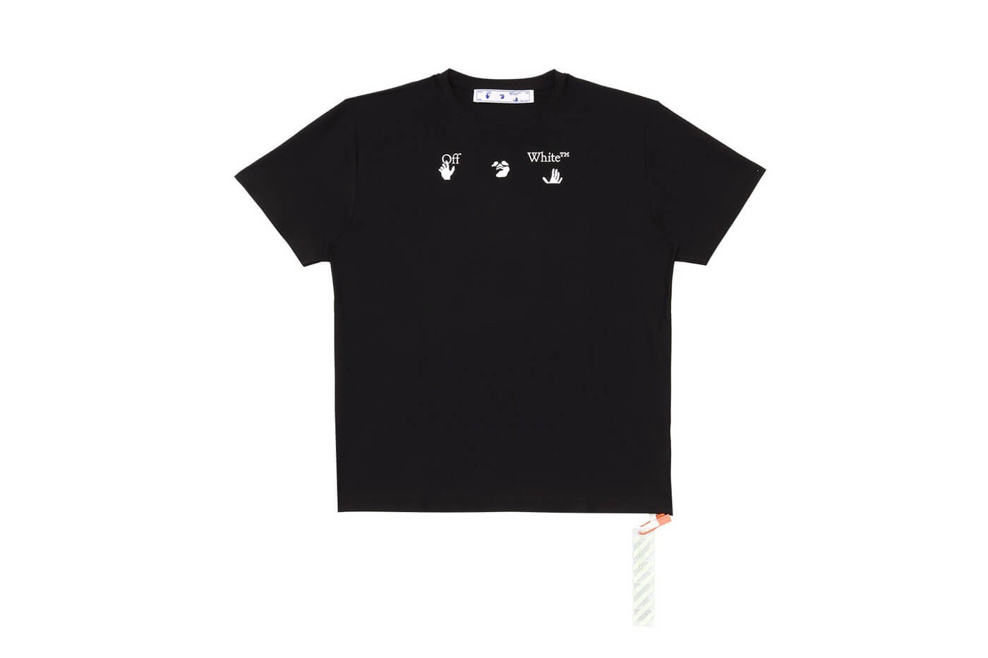 Off White presents its new logo in a t shirt HIGHXTAR