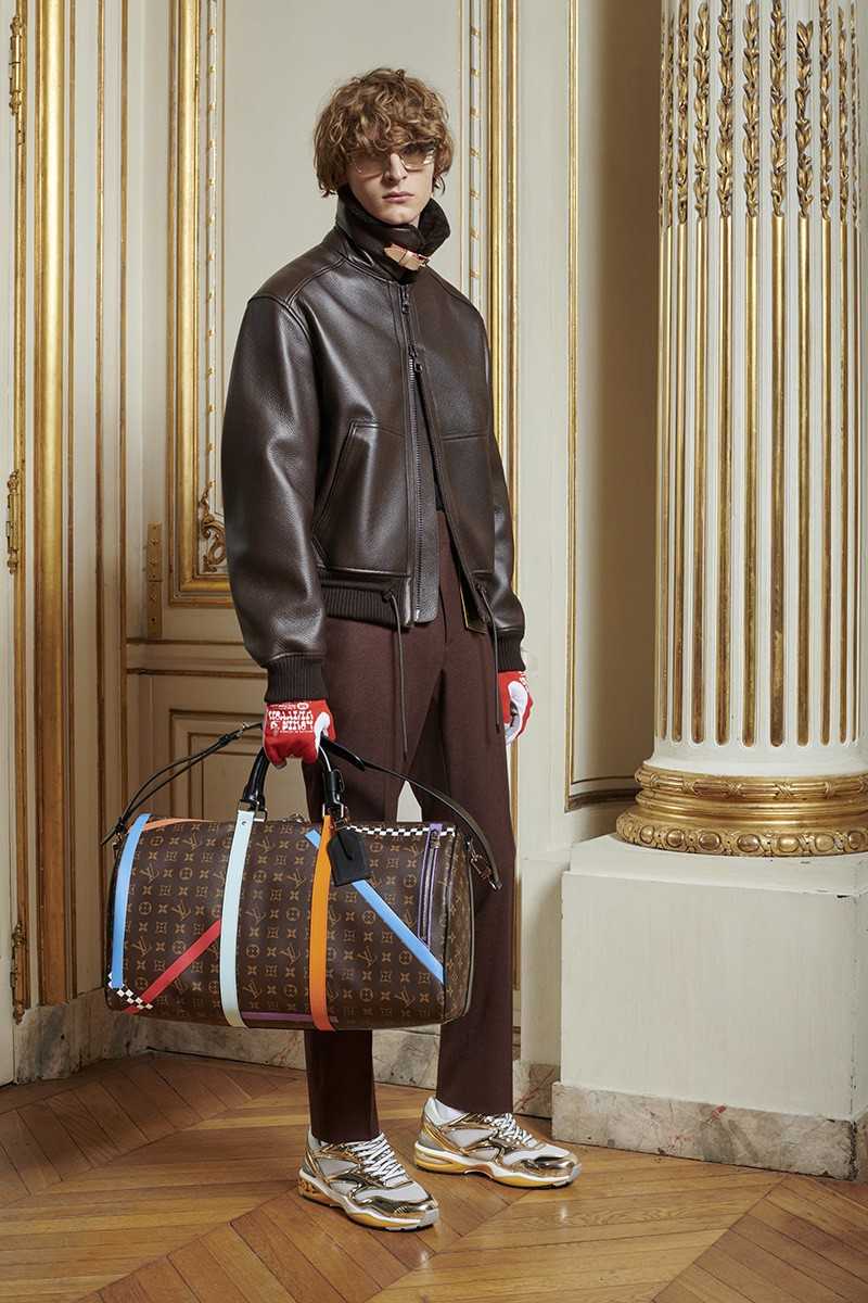 Louis Vuitton Men's Leather Jacket